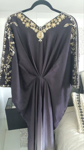 Kaftan charcoal ombre