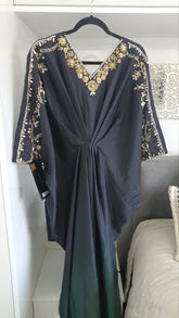 Kaftan peacock ombre