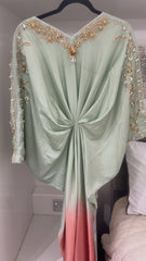 KAFTAN MINT OMBRÉ