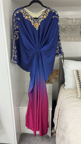 KAFTAN ROYAL BLUE OMBRÉ