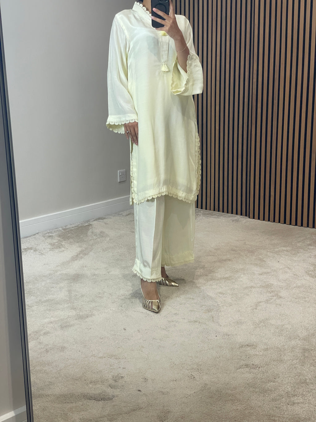 CREAM CO ORD