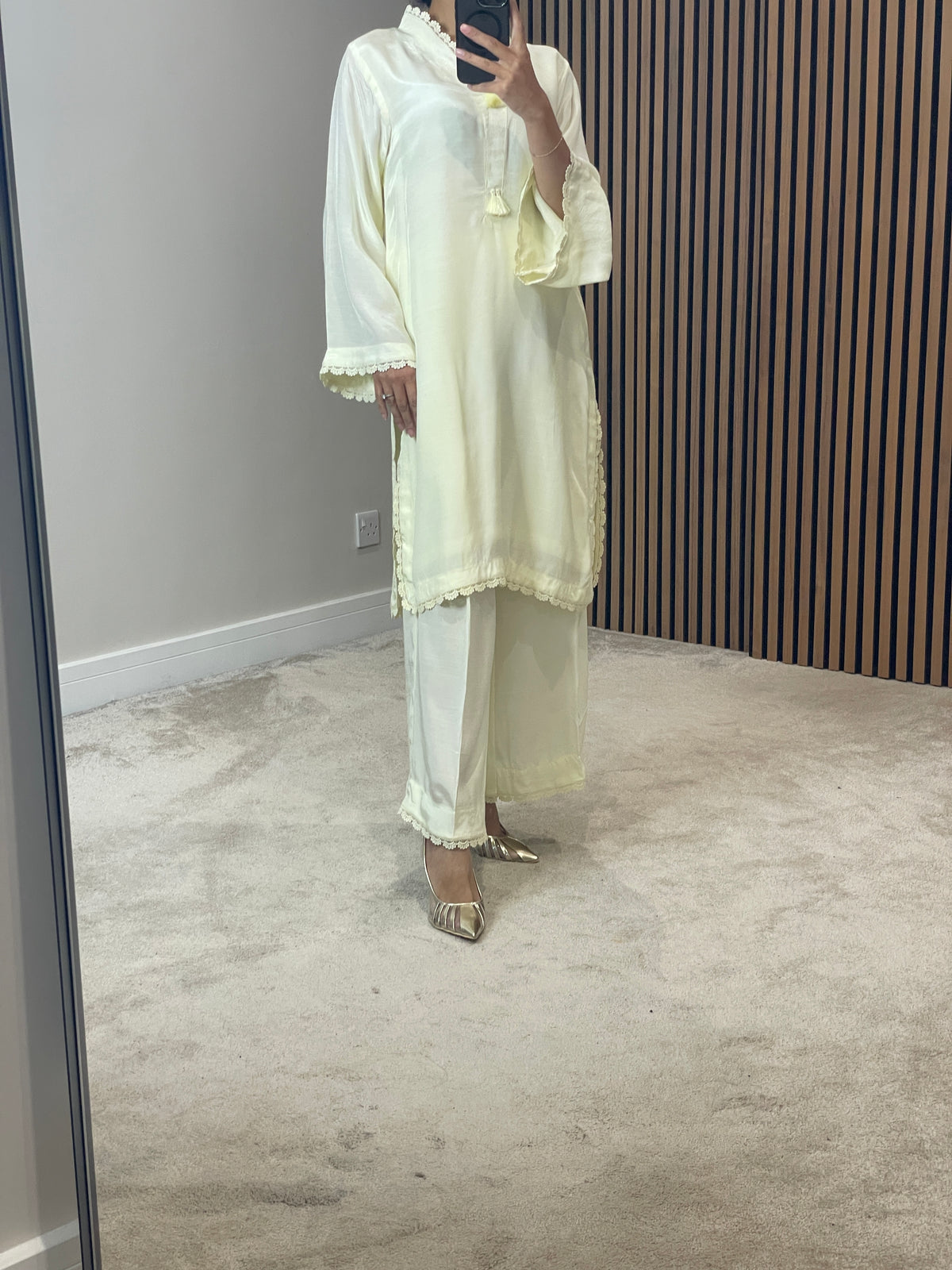 CREAM CO ORD