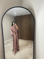 KAFTAN SILK RED BRICK