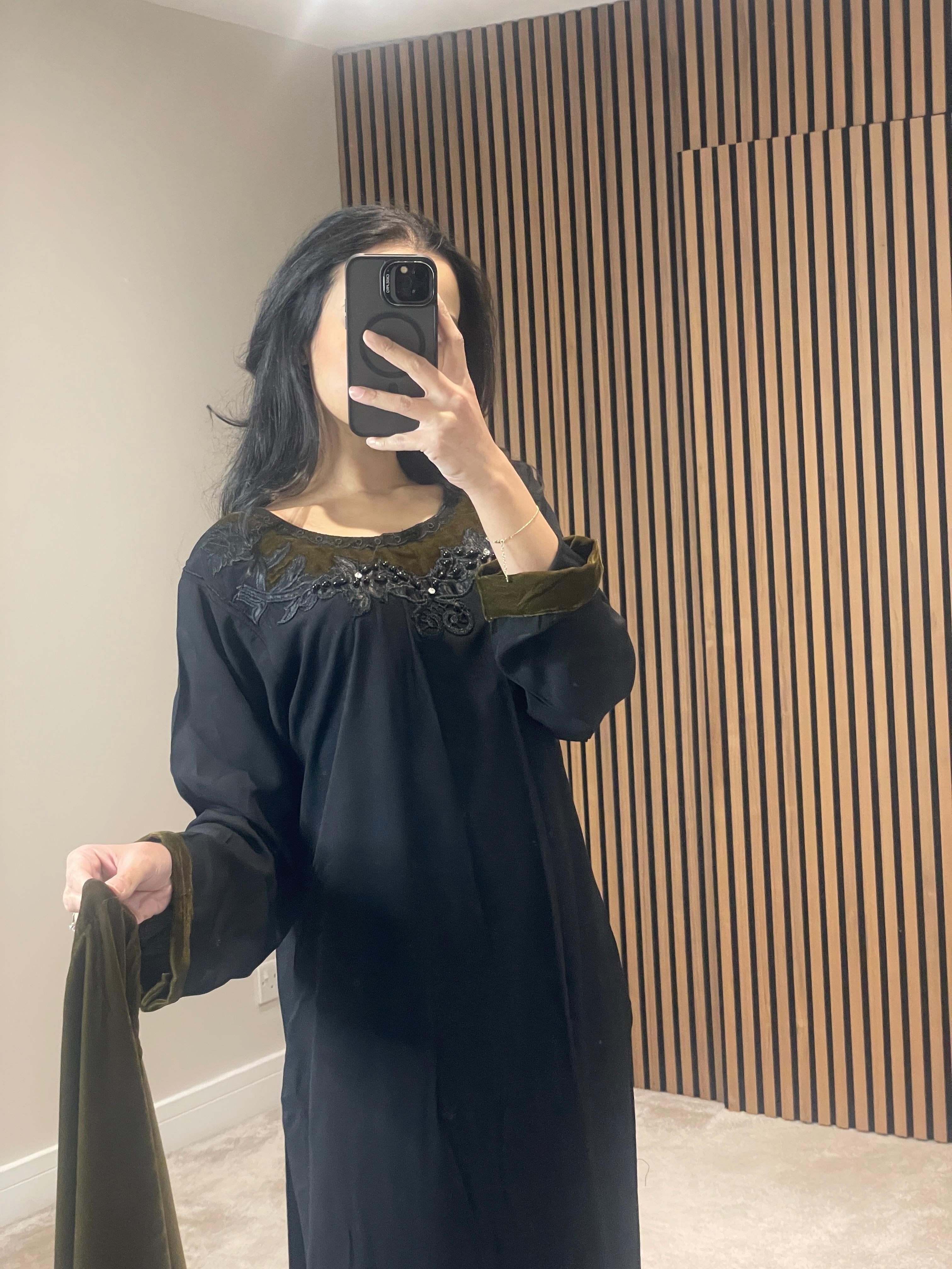 MARINA VELVET SHAWL COPPER/BROWN