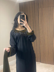 MARINA VELVET SHAWL COPPER/BROWN