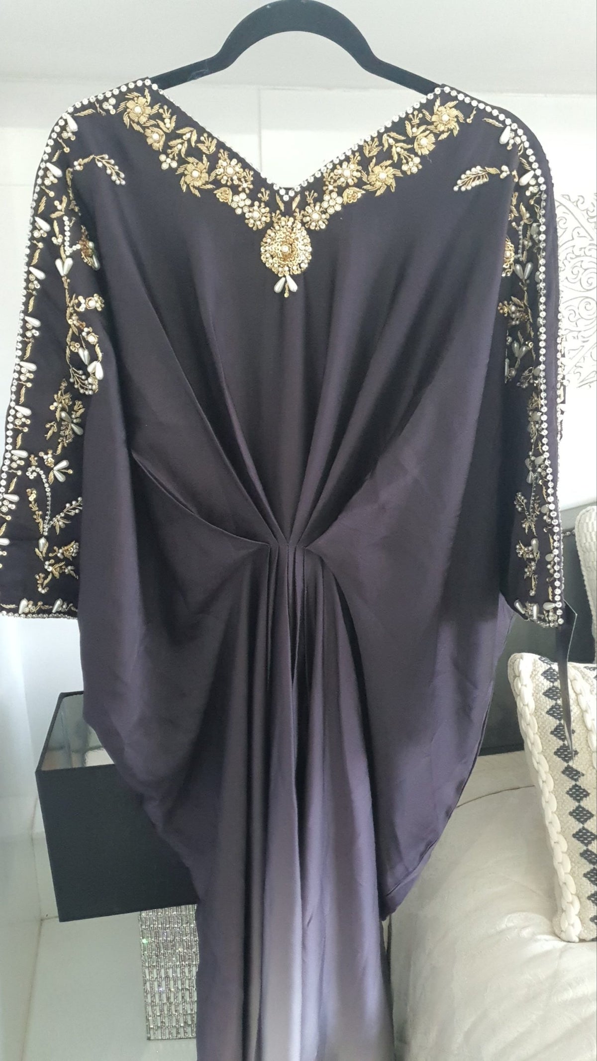 Kaftan charcoal ombre