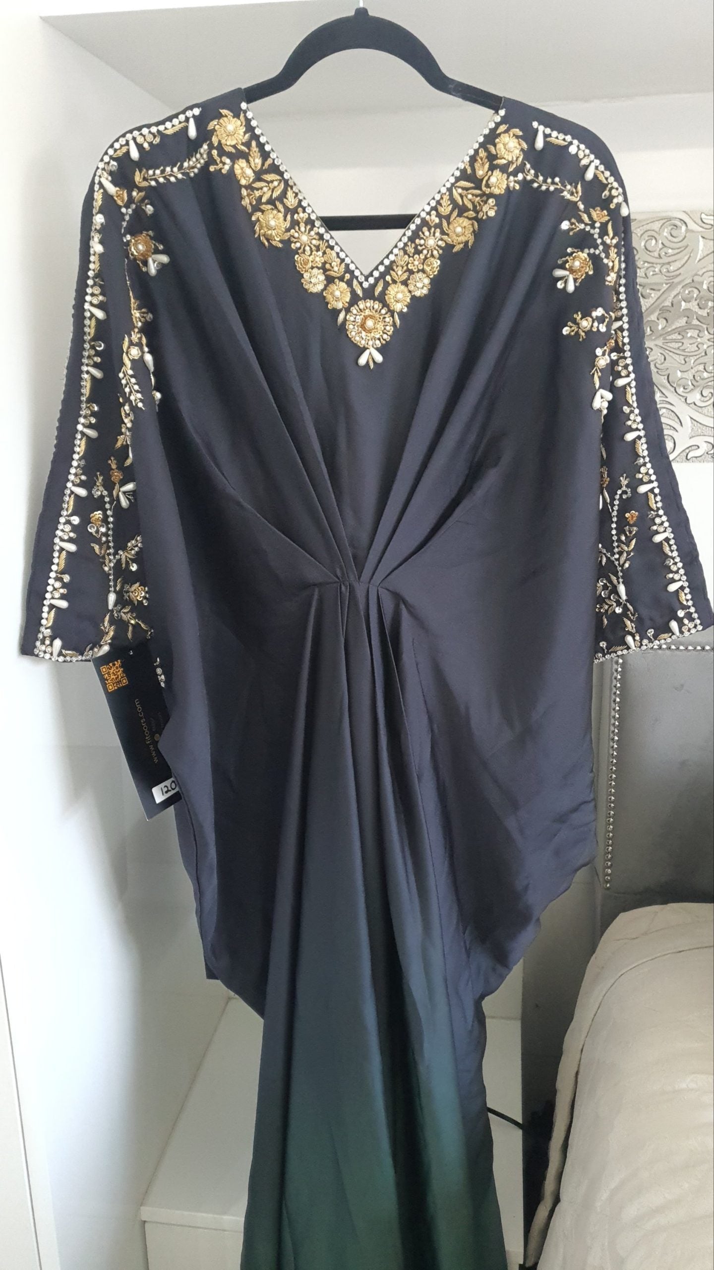 Kaftan peacock ombre