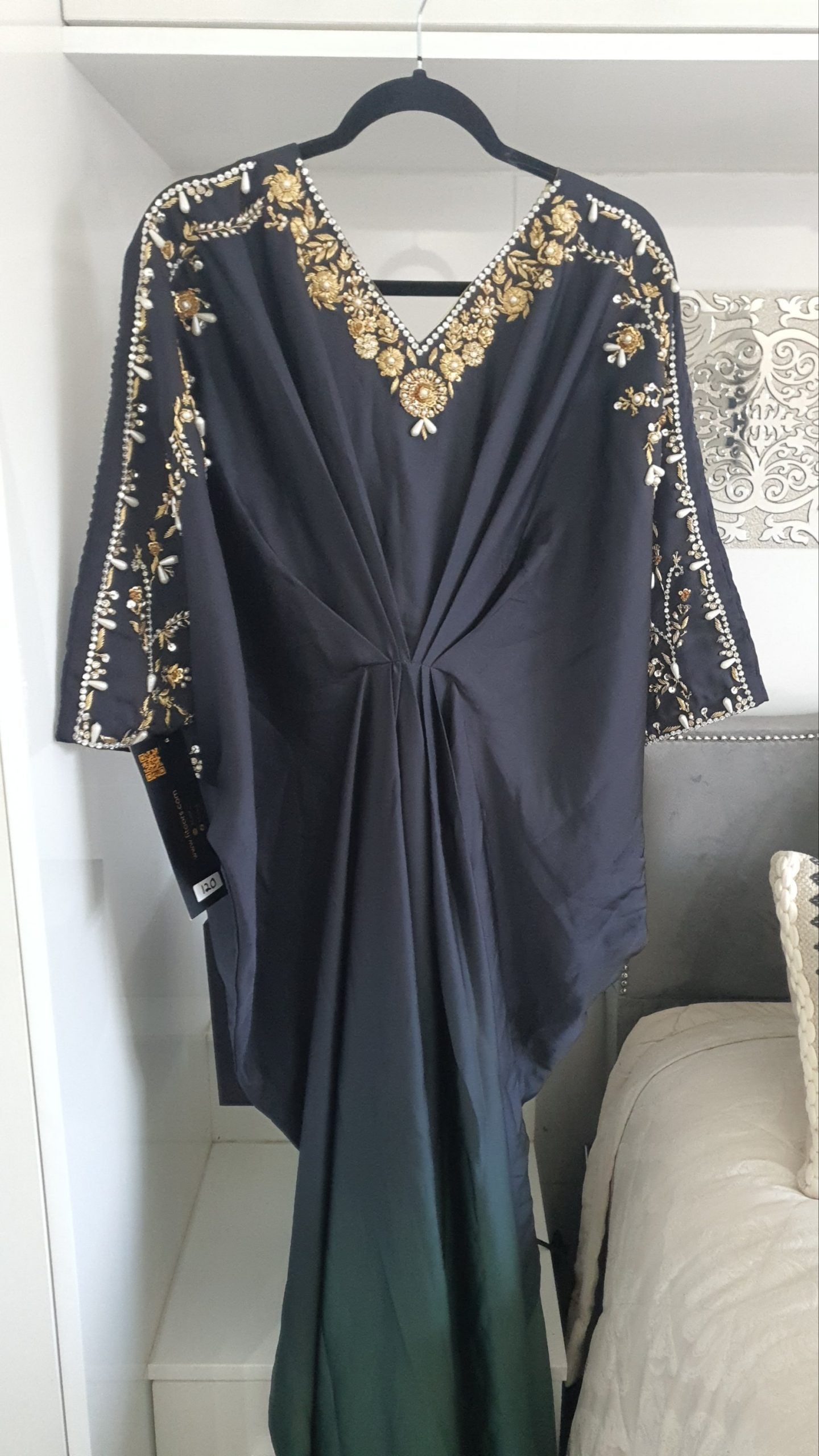 Kaftan peacock ombre