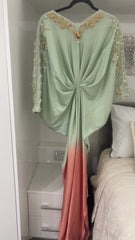KAFTAN MINT OMBRÉ