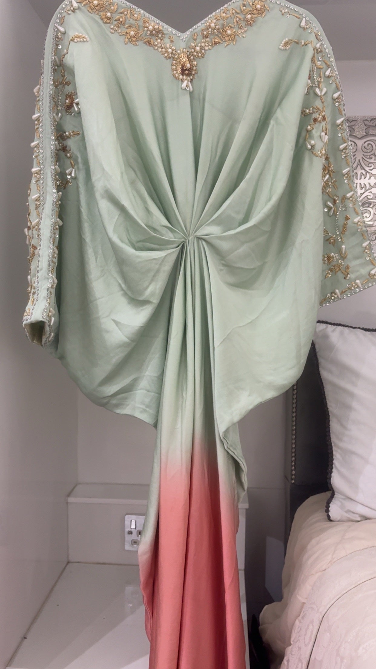 KAFTAN MINT OMBRÉ
