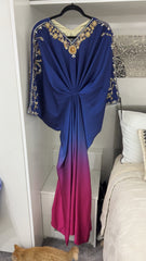 KAFTAN ROYAL BLUE OMBRÉ