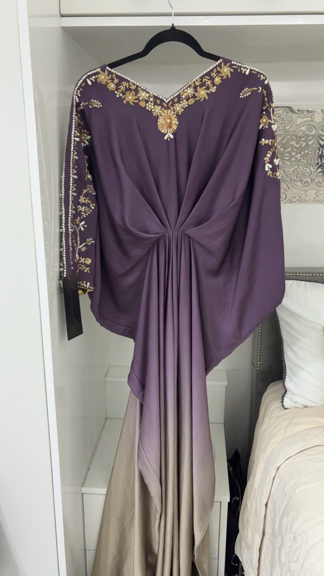 KAFTAN PURPLE OMBRÉ Main image