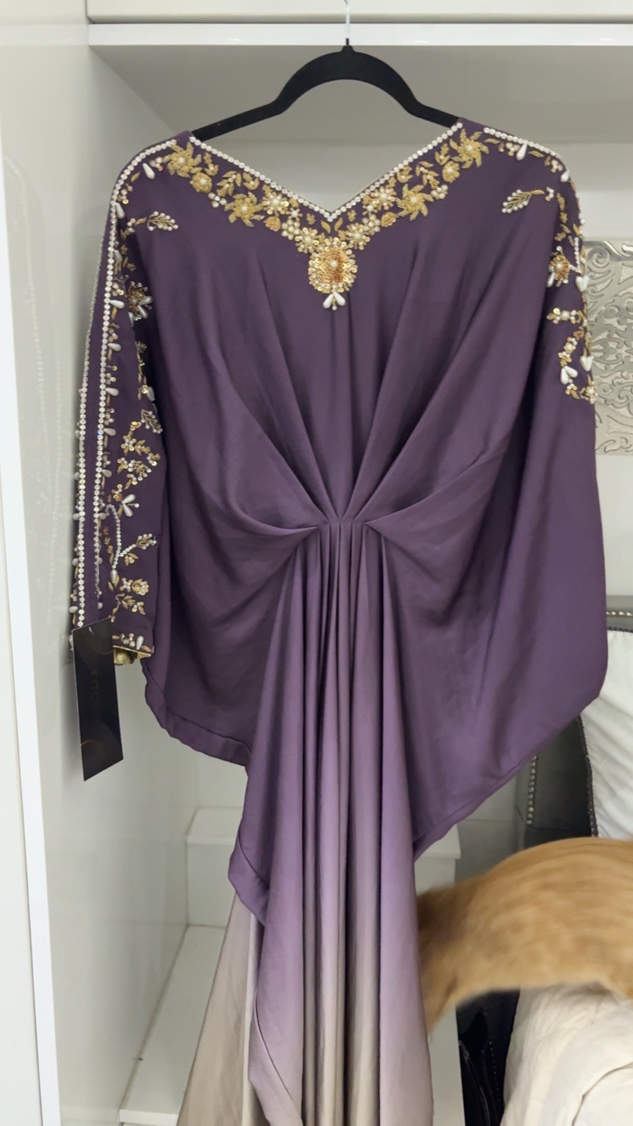KAFTAN PURPLE OMBRÉ