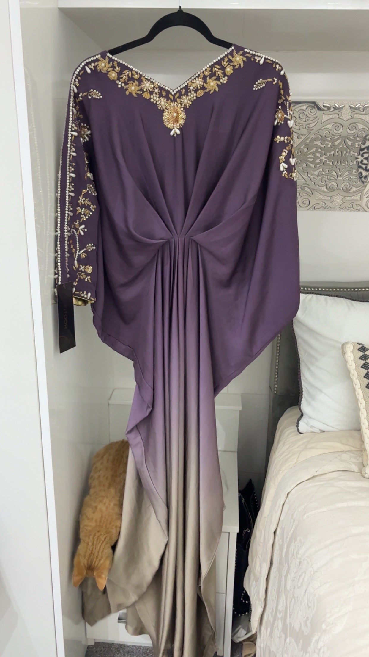 KAFTAN PURPLE OMBRÉ