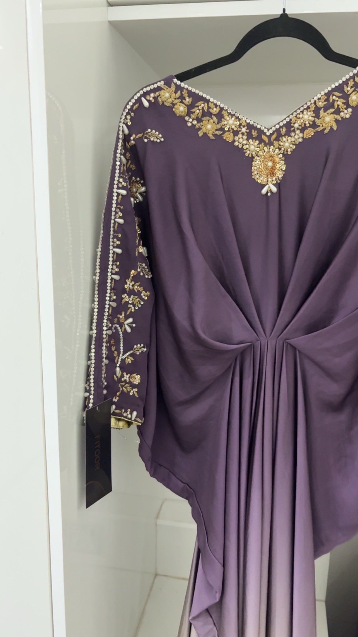 KAFTAN PURPLE OMBRÉ Secondary image
